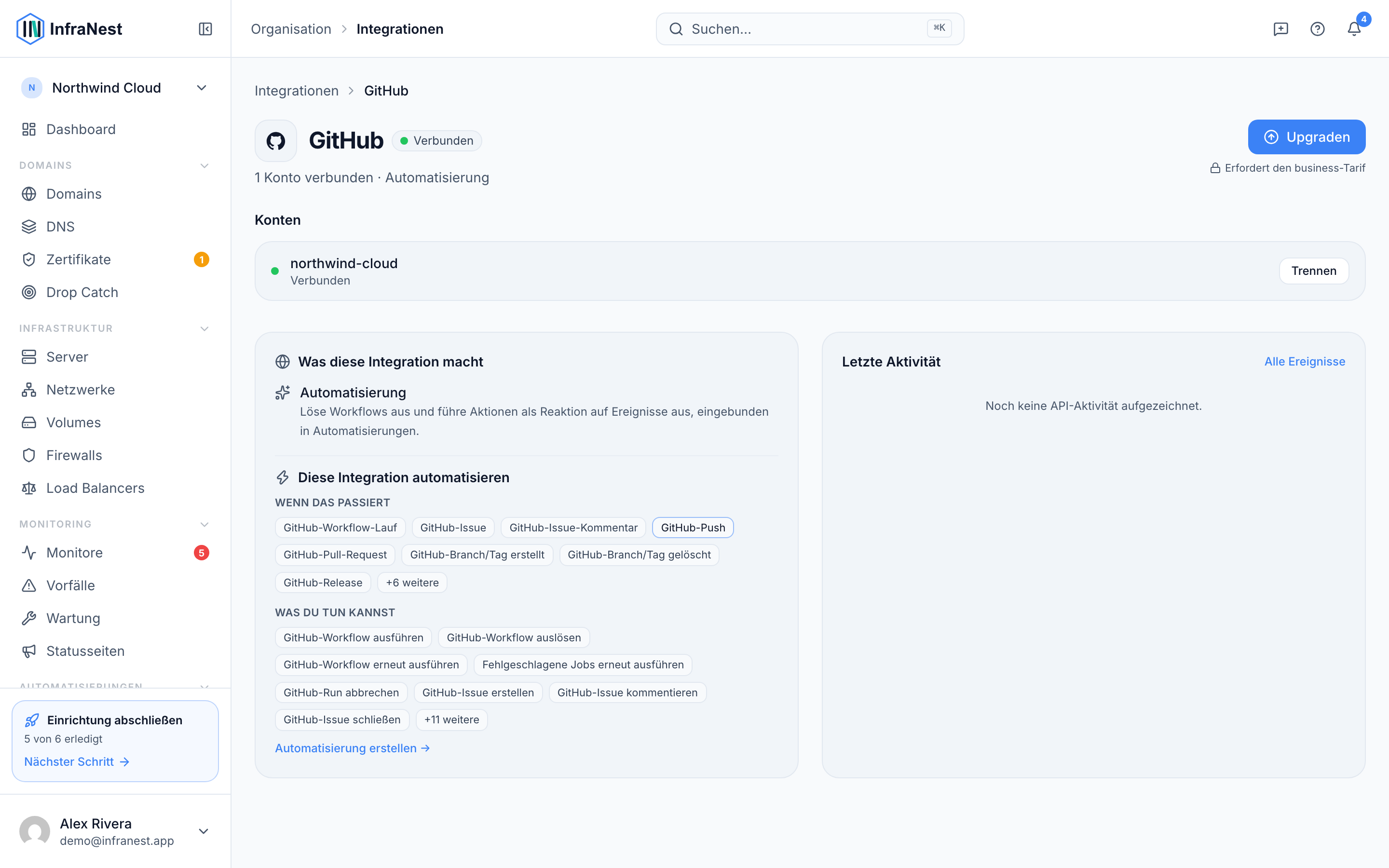 GitHub verbinden