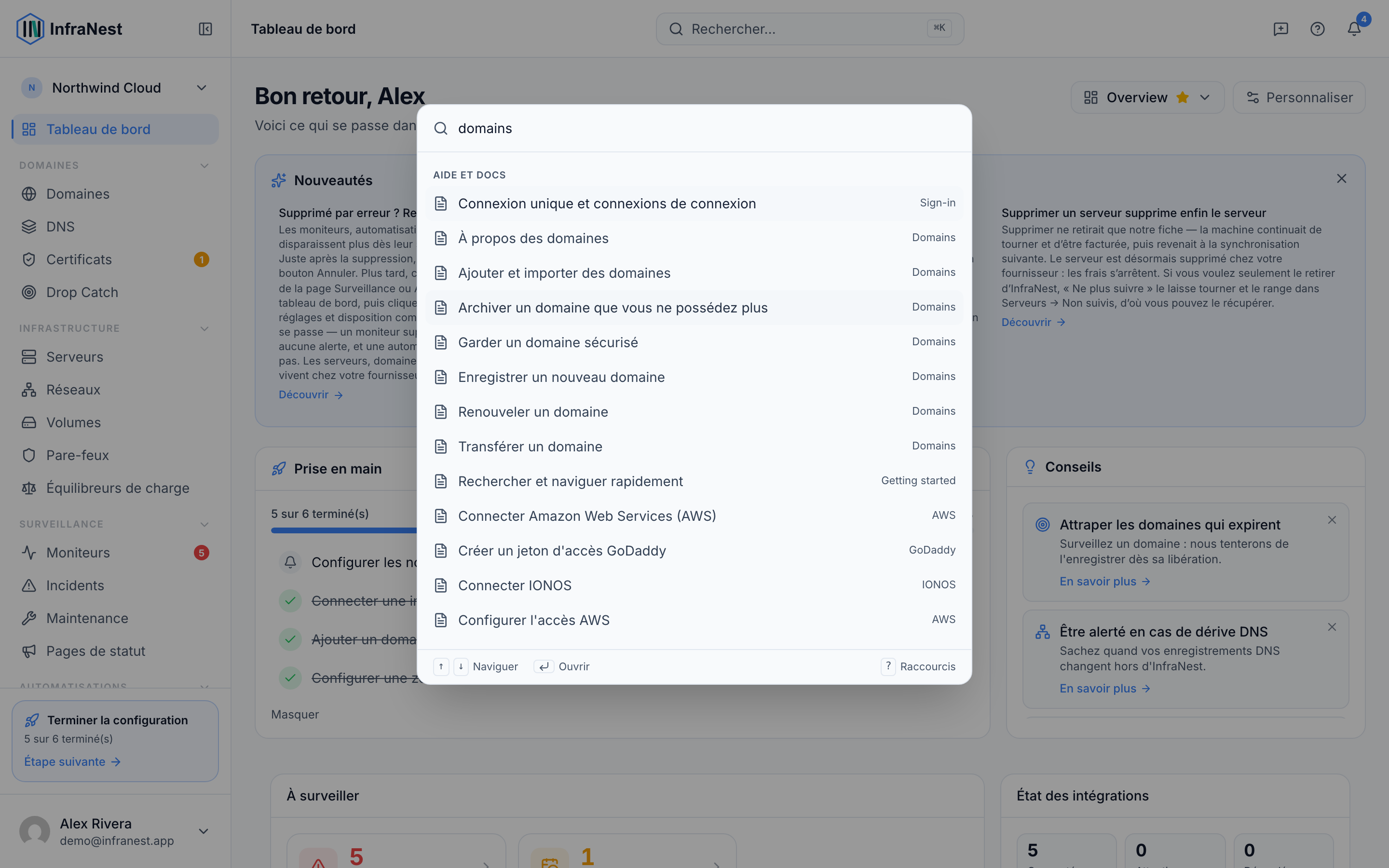 Rechercher et naviguer rapidement