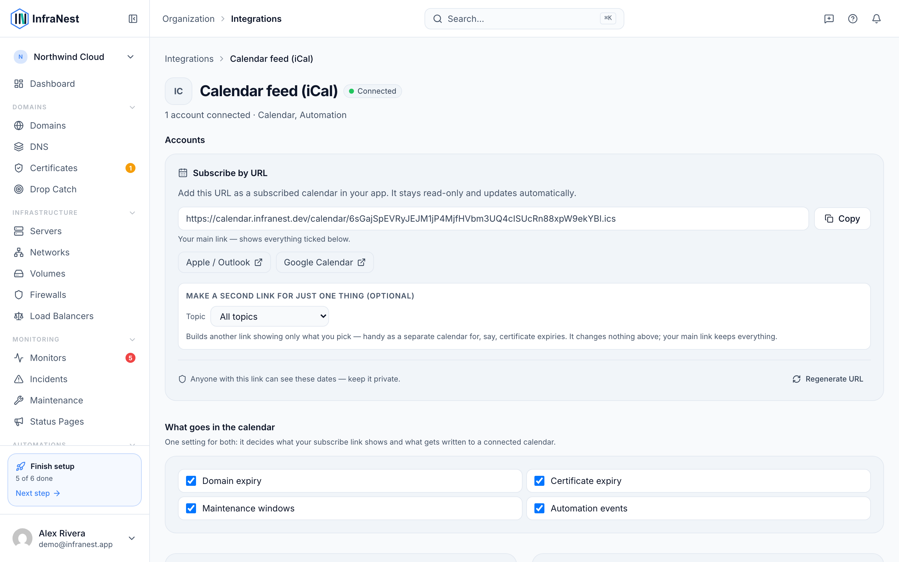 About calendar sync