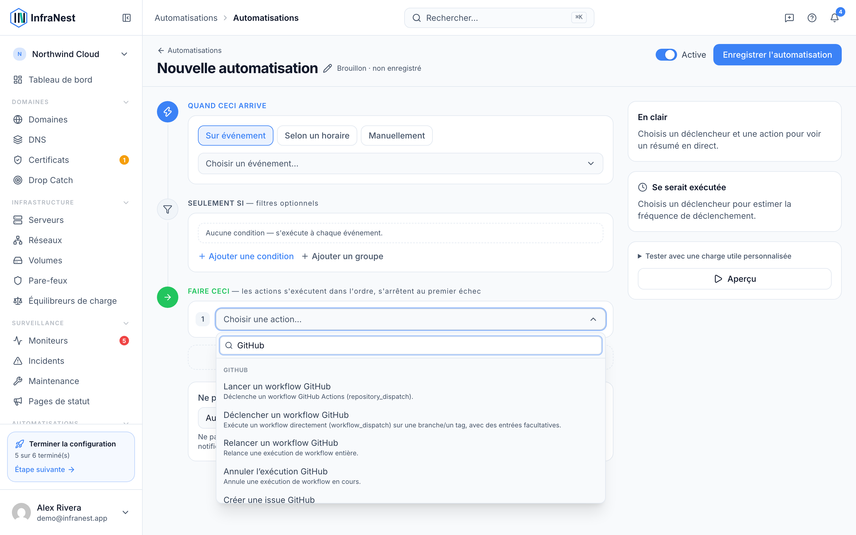 Automatiser avec GitHub